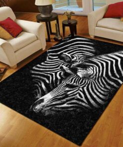 Zebra Horse Carpet Living Room Rug