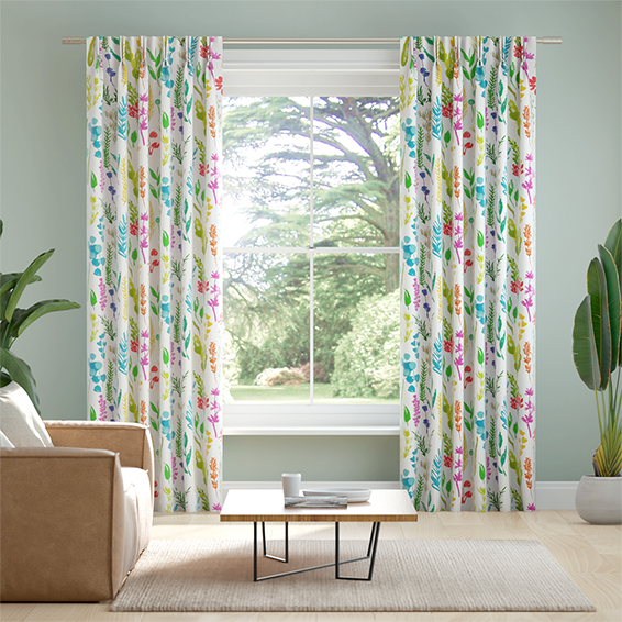 summer window curtains