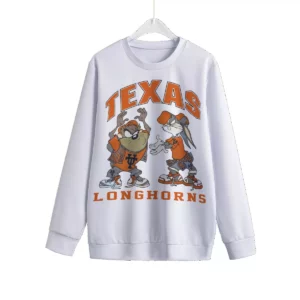Vintage NCAA Texas Longhorns Looney Tunes Sweatshirt Gifts For Fans UT Club