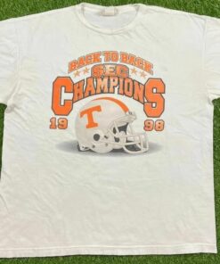 Back To Back Sec Champions 1998 Tennessee Vols Pullover Sweatshirt