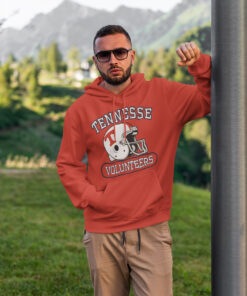 Black Grey Orange Tennessee Volunteers Sweatshirt Hoodie Shirt Gift For Fans