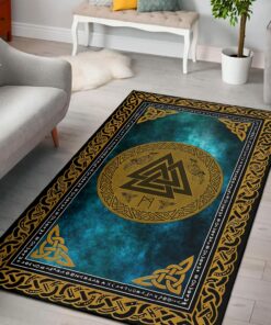 Viking Knot Area Rugs for Living Room