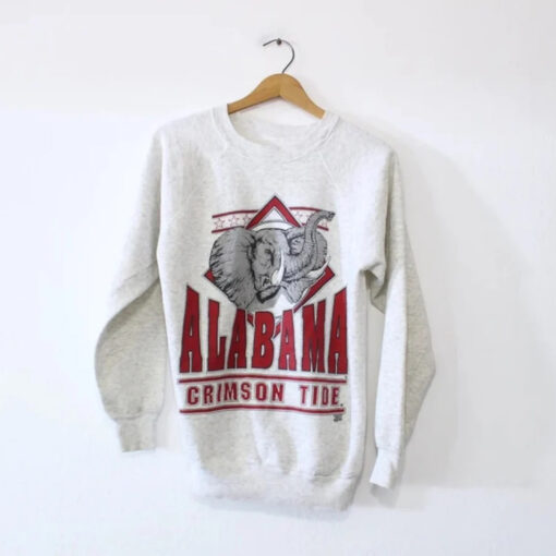 University Of Alabama Crimson Tide Football Shirts Sweatshirt Vintage