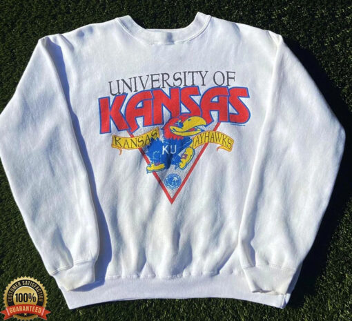Vintage Kansas Jayhawks Sweatshirt T Shirt Hoodie Gift For Fans