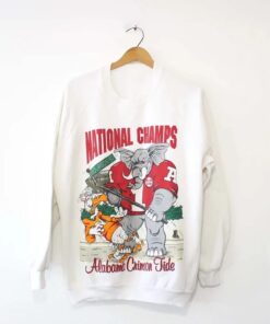 Vintage University of Alabama Crimson Roll Tide National Champions 1992 Sweatshirt