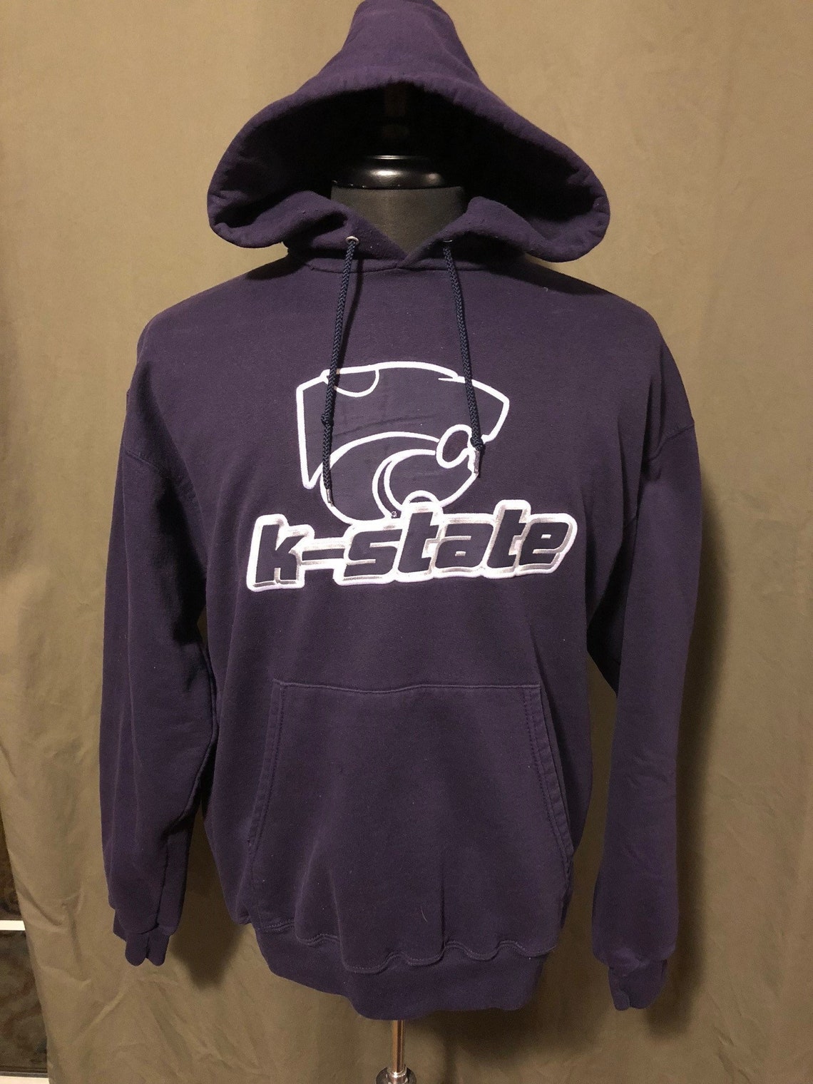 Vintage Kansas State University Hooded Sweatshirt