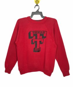 Vintage 90'S Texas Tech Pullover Sweatshirt