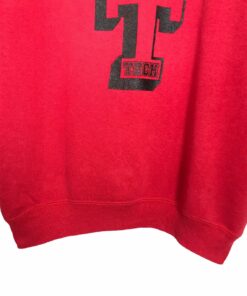 Vintage 90'S Texas Tech Pullover Sweatshirt