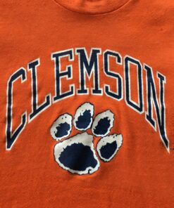 80s Vintage Clemson Tigers University Ncaa College T-Shirt