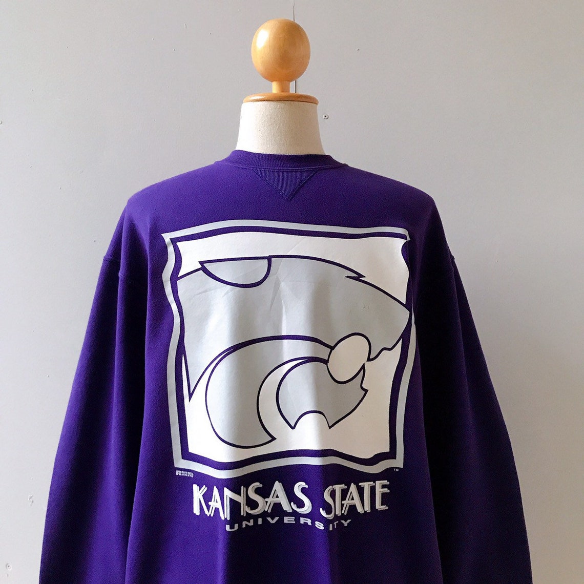 90s Kansas State University Wildcats KSU Sweatshirt 2