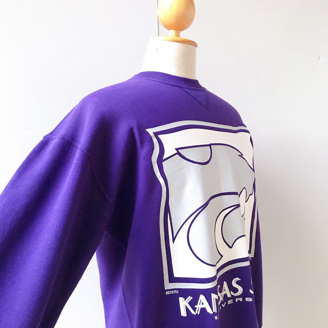 90s Kansas State University Wildcats KSU Sweatshirt 2