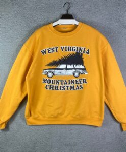 West Virginia University VTG Mountaineers Champion Mens Christmas Sweatshirt