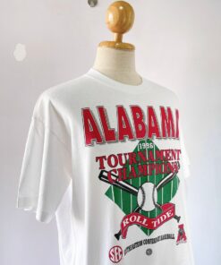 90s University Of Alabama Crimson Tide T-shirt