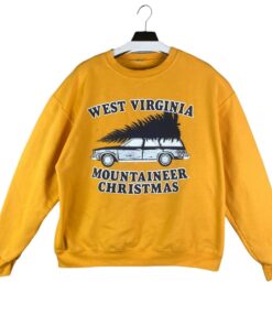 West Virginia University VTG Mountaineers Champion Mens Christmas Sweatshirt