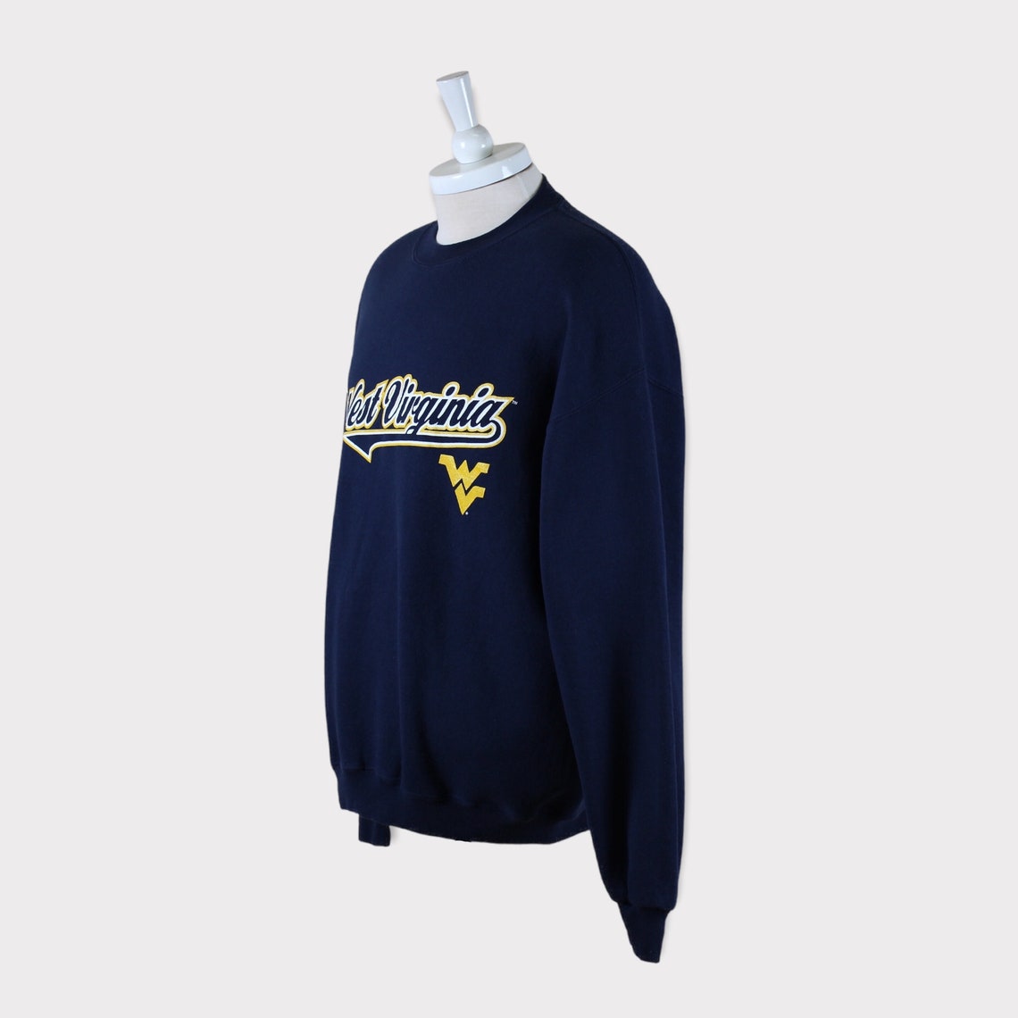 80s Vintage West Virginia Sweatshirt | WVU Sweatshirt | Mountaineers Sweatshirt | College Sweatshirt | College Crewneck