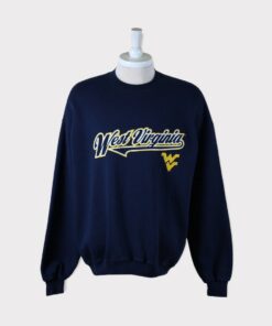 80s Vintage West Virginia Sweatshirt | WVU Sweatshirt | Mountaineers Sweatshirt | College Sweatshirt | College Crewneck