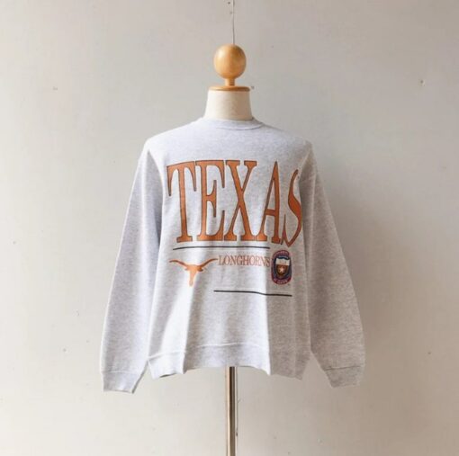 Vintage The University Of Texas Longhorns Sweatshirt