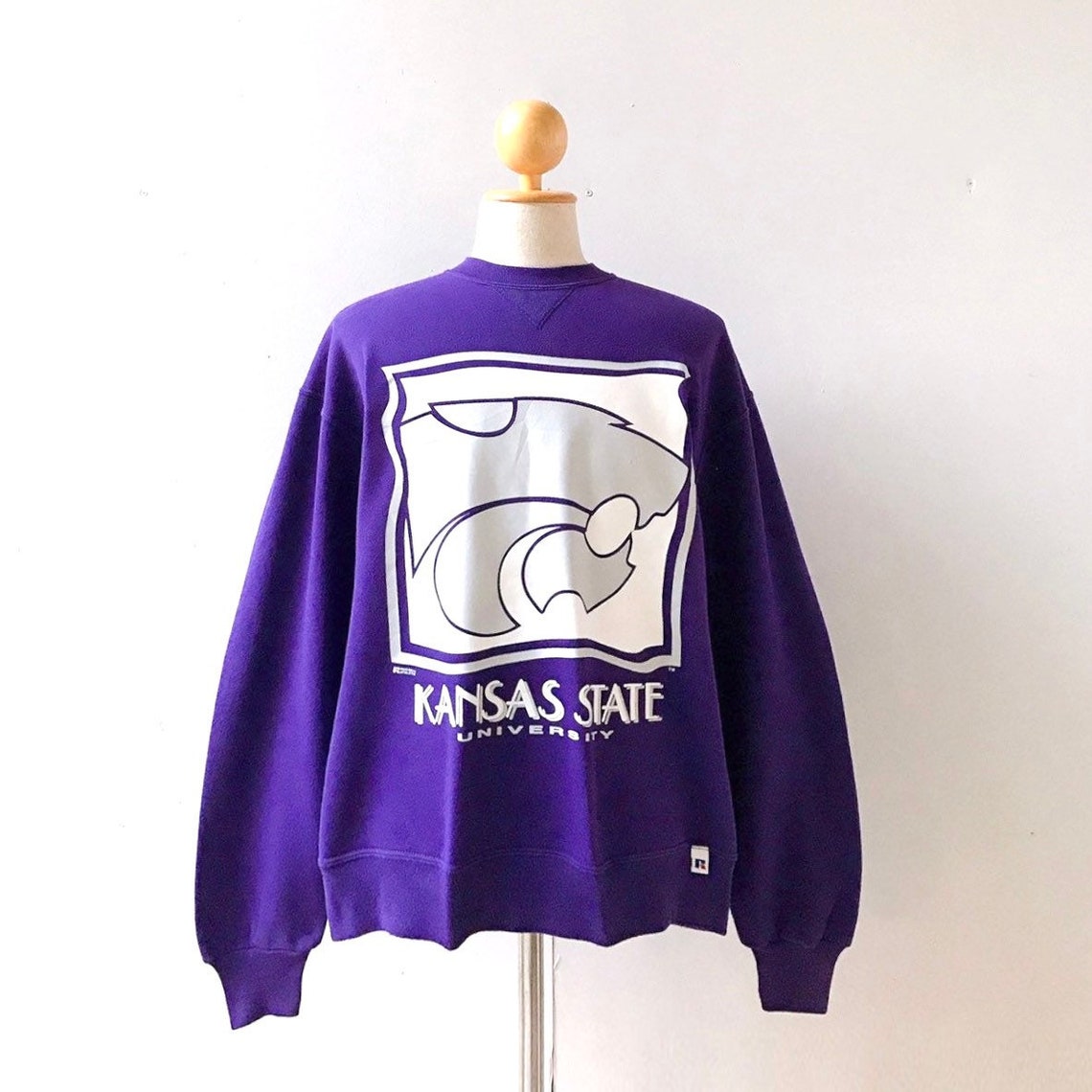 90s Kansas State University Wildcats KSU Sweatshirt 2