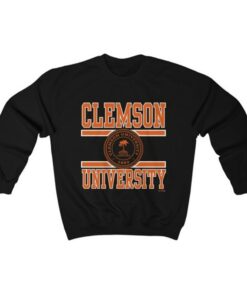 Vintage 90s Clemson University Crewneck Sweatshirt
