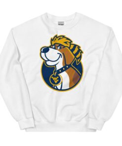 West Virginia Mountaineers WVU Dog Crewneck Sweatshirt Vintage Style