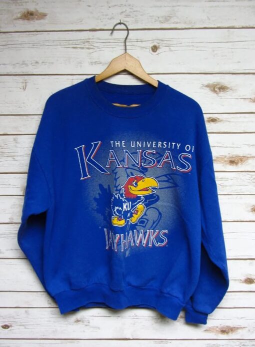 The University Of Kansas Jayhawks Sweatshirt Gift For NCAA Fans
