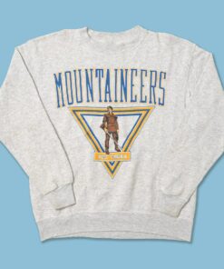 Vintage West Virginia University Mountaineers Sweatshirt, West Virginia University Shirt, Mountaineers college basketball, NCAA 2022-23