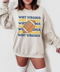 West Virginia Football Crewneck Sweatshirt