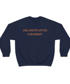 Oklahoma State University Classic Apparel Crewneck Sweatshirt