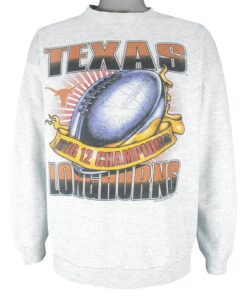 Texas Longhorns Big 12 Champions Crew Neck Sweatshirt 1990s