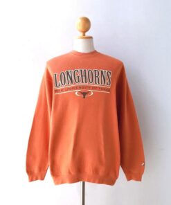 90s Texas Longhorns Logo NCAA Vintage Sweatshirt