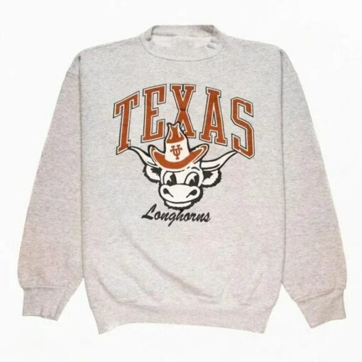 Texas Longhorns Logo NCAA Vintage Sweatshirt