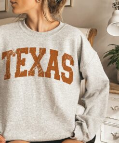 Orange Texas Collegiate Adult and Youth Shirt or Sweatshirt