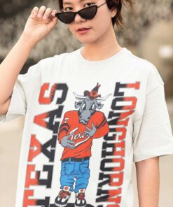 Vintage NCAA Texas Longhorns Mascot Logo Shirt, Texas Longhorns Shirt, University of Texas Shirt, Unisex T-Shirt Sweatshirt, Vintage Shirt
