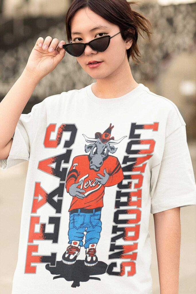 Vintage NCAA Texas Longhorn Shirt, University of Texas Shirts