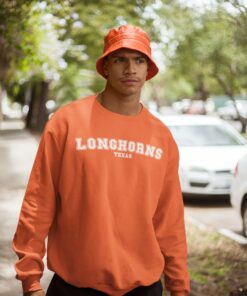 Texas Longhorns Long Sleeved Sweatshirt Football