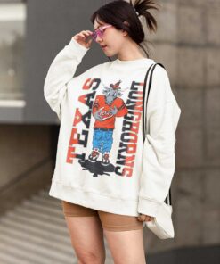 Vintage NCAA Texas Longhorns Mascot Logo Shirt, Texas Longhorns Shirt, University of Texas Shirt, Unisex T-Shirt Sweatshirt, Vintage Shirt