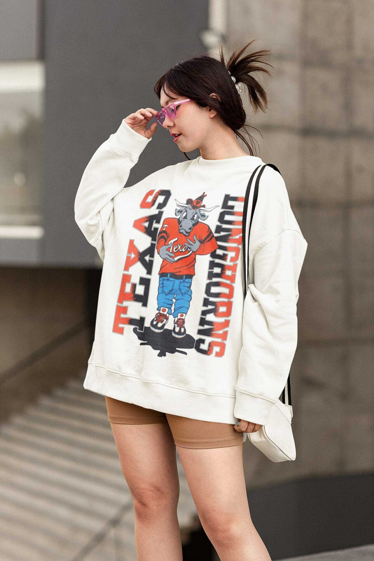 Vintage NCAA Texas Longhorns Mascot Logo Shirt, Texas Longhorns Shirt, University of Texas Shirt, Unisex T-Shirt Sweatshirt, Vintage Shirt