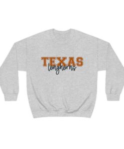 Texas Longhorns Football, Texas College Football Sweatshirt, College Football Attire