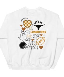 Texas Longhorns Gildan Crew Neck Unisex Sweatshirt