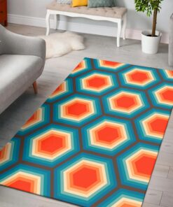 Fun Photographic 70’s Style Area Rug