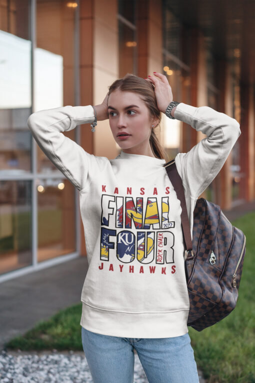Kansas Jayhawks Final Four Apparel Shirt Sweatshirt Hoodie Gifts For Fans