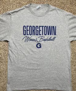 00's Georgetown University Hoyas Women's Vintage Basketball T Shirt