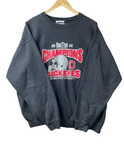 00s Ohio State Buckeyes NCAA Hanes Sweatshirt Black