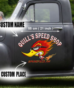 Hot Rod Speed Shop Decals With Mr Horsepower 3D