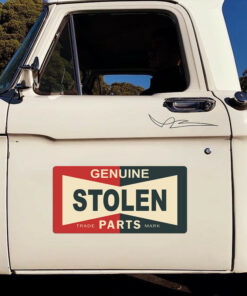 2 Pcs Genuine Stolen Parts Hot Rod Vinyl Sticker