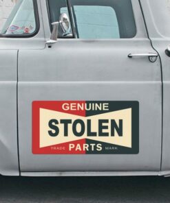 2 Pcs Genuine Stolen Parts Hot Rod Vinyl Sticker