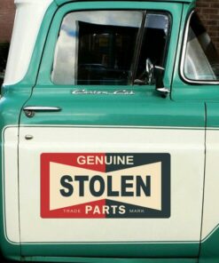 2 Pcs Genuine Stolen Parts Hot Rod Vinyl Sticker