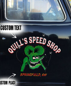 Hot Rod Garage Kustom Kulture Low Brow Art Vinyl Stickers