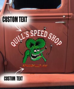 Hot Rod Garage Kustom Kulture Low Brow Art Vinyl Stickers