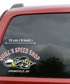 2 Pcs Personalzed Hot Rod Garage Muscle Car Super Bee Vinyl Stickers